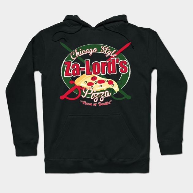 Pizza or Death! Hoodie by KittenKirby